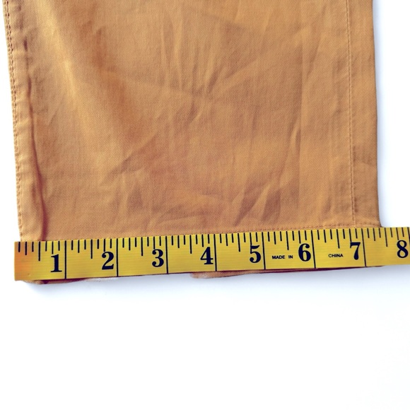Marco Pescarolo - Brown/Orange - Cotton Silk - 5 Pocket Pant - Italy - 36x32 - Picture 7 of 12